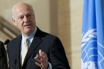  'This is not yet the moment' for tangible peace talks â€“ UN envoy for Syria
