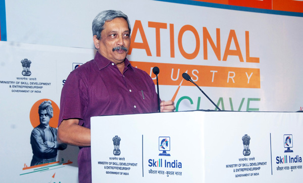 Narendra Modi addressing the National Youth Festival being held at Naya Raipur