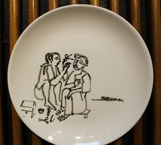 American Center hosts Partha Dey's Painting and Ceramic Exhibition