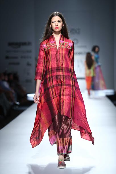 Amazon India Fashion Week Day 1: Designer Krishna Mehta showcases collection