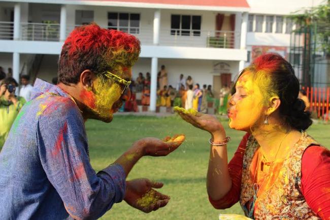  'Basanta Utsab' celebrated in Rabindra Bharati University campus