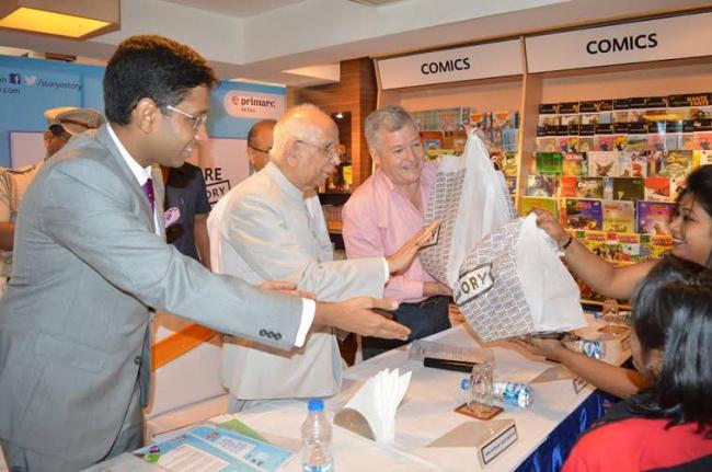 STORY distributes books to underprivileged children 