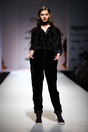 Pallavi Mohan displays her collection at Amazon India Fashion Week