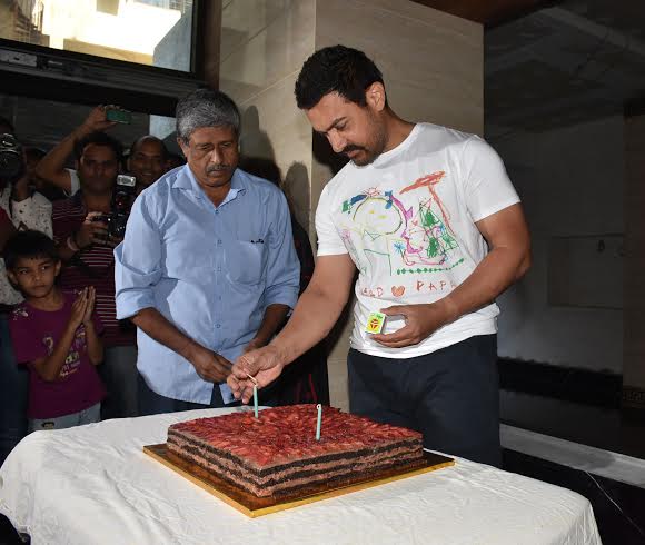 Aamir Khan celebrates his birthday 