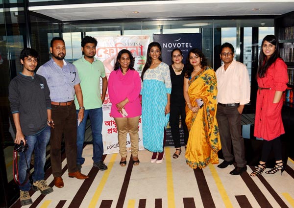 Paoli Dam flaunts her new look in Femina Bangla 