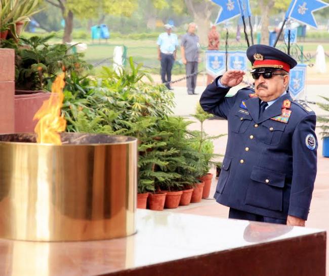 Lieutenant General Abdul Wahab Wardak, Vice Chief of General Staff (Air), Afghanistan National Security Forces visits India