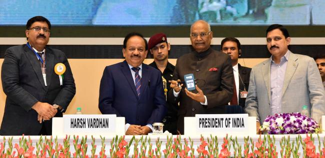 Ram Nath Kovind attending Foundation Day of CSIR