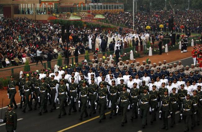 India celebrates 68th Republic Day by displaying its military might, cultural diversity