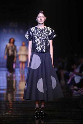 Rajesh Pratap Singh's collection catches attention at Amazon India Fashion Week