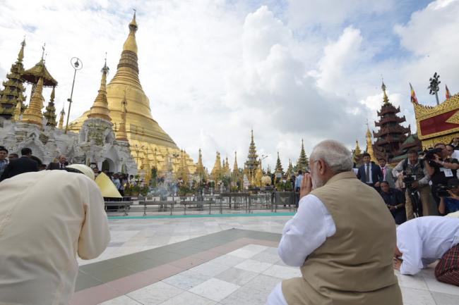 Prime Minister Narendra Modi's visit to Yangon, Myanmar 