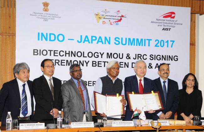 India and Japan sign MoU and Joint Research Contract in the biotech sector