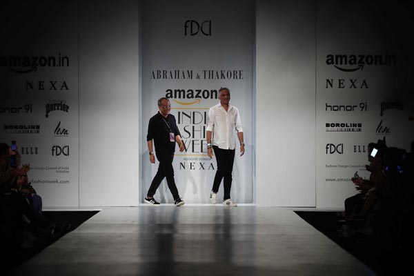 Amazon India Fashion Week: Designer Abraham & Thakore showcase collection