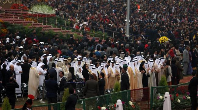 India celebrates 68th Republic Day by displaying its military might, cultural diversity