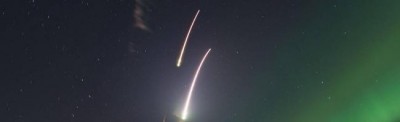 Three rockets launched within hours explore auroras over Alaska