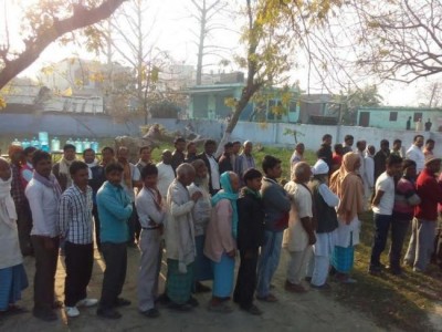 Uttar Pradesh records over 37 per cent voting by one pm