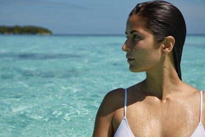 Katrina Kaif sizzles in white bikini pic