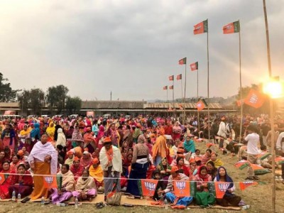 Manipur's first BJP government to be sworn in on Wednesday in Imphal