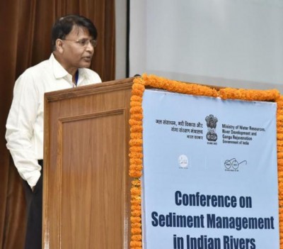 Central government exploring ways for sediment management of Indian rivers