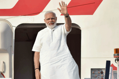 Narendra Modi leaves for Portugal in the first leg of three-nation tour