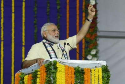 PM Modi inaugurates filling of Aji Dam under Sauni Yojana