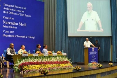 PM Modi urges young IAS officers to usher in New India 