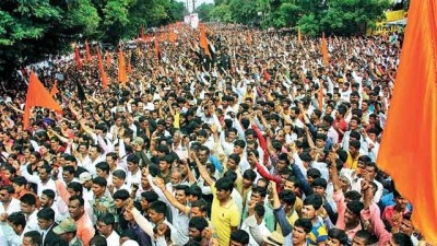 Maratha Kranti Morcha holds mega march in Mumbai over reservation issue