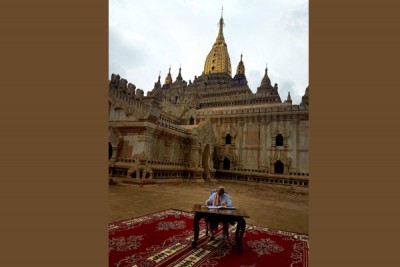 Narendra Modi visits Ananda Temple in Myanmar