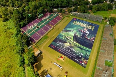 Amazon Obhijaan breaks Baahubali's record of largest poster size