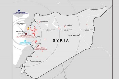Russia airstrikes kill at least 53 civilians in Syria