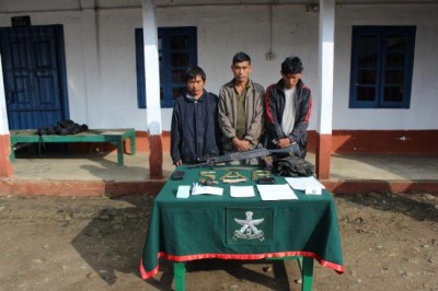 Assam Rifles nab three NSCN-K militants in Nagaland