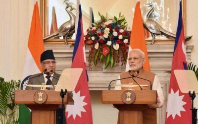 Nepal Prime Minister speaks to Narendra Modi on telephone