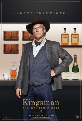 Kingsman: The Golden Circle - character posters releases