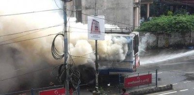 Eight burnt to death as passenger bus catches fire in Bihar