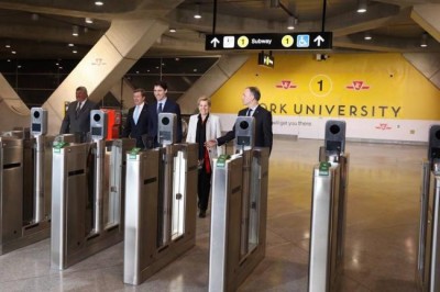 Toronto's subway system connects to Vaughan, commuters happy with line extension