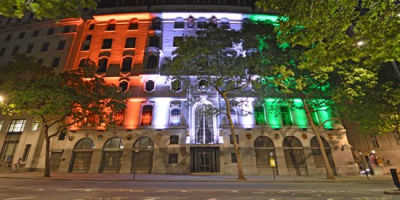 EESL lights up High Commission of India, London in Tri-Colour lighting