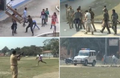 Cops, students hurt during TMC's group clash over students' union election in West Bengal college