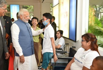 PM Modi visits IRRI, Mahaveer Philippine Foundation