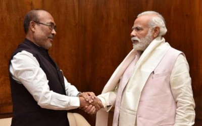 N. Biren Singh meets PM Modi