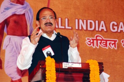 Authors and speakers will have to discuss how to bring about change in every sphere of India: Vice President 