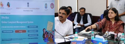 Maneka Gandhi launches online system for women to report workplace sexual harassment