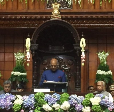 President hails Tipu Sultan in his Karnataka Legislative Assembly address