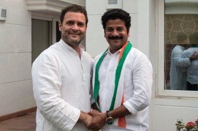 Revanth Reddy joins Congress