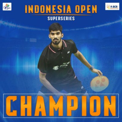 Indonesian Open victory: Narendra Modi wishes Kidambi Srikanth