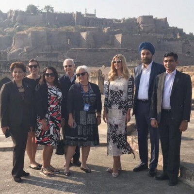 Ivanka Trump visits Golkonda Fort in Hyderabad, shares images on social media
