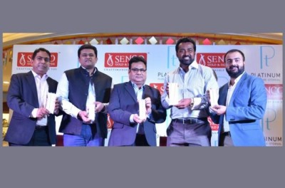 Leander Paes launches men's platinum jewellery collection by Senco Gold & Diamonds