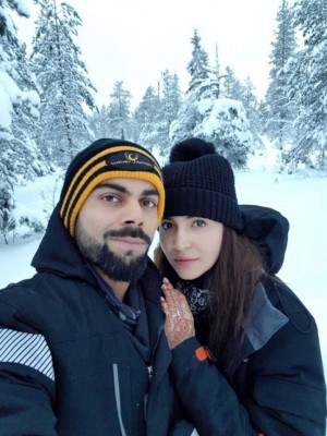 Virat-Anushka share photograph from their honeymoon in 'heaven'