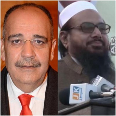 Palestine Ambassador to Pakistan shares stage with Hafiz Saeed