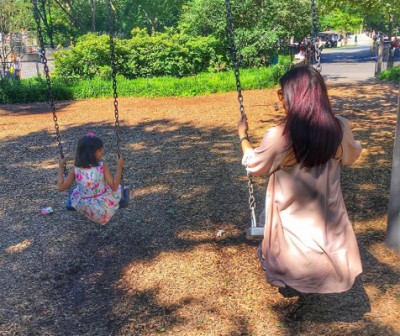 Abhishek,Aishwarya and Aaradhya Bachchan spending fun time in US