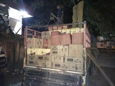Assam: Huge quantity of foreign liquor seized by excise department