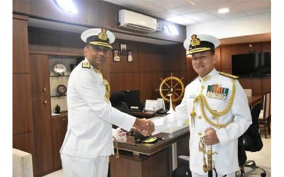 Rear Admiral Sanjay Roye is the new Flag Officer Commanding Gujarat Naval Area (FOGNA )